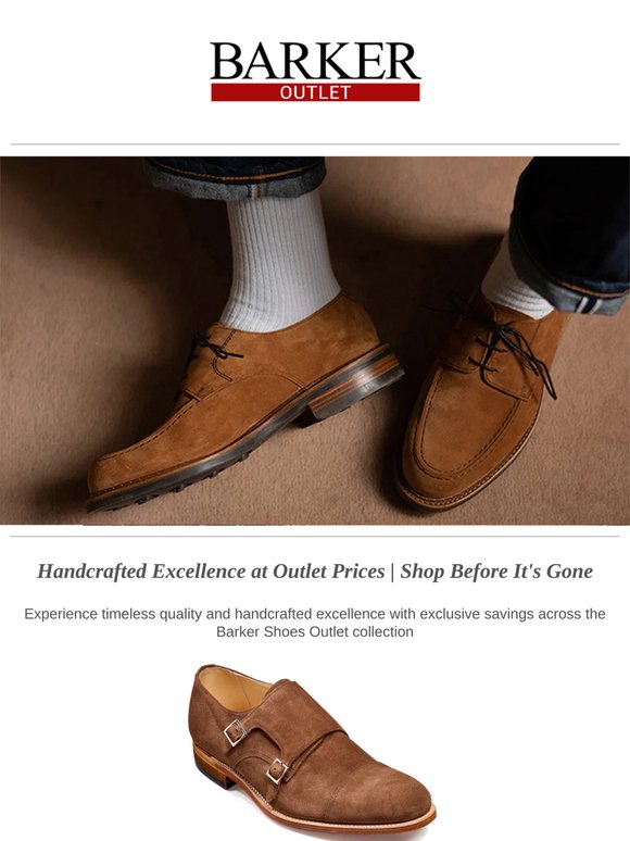 Handcrafted Excellence Meets Exceptional Value – Shop Barker Shoes Outlet Before Your Size Sells Out