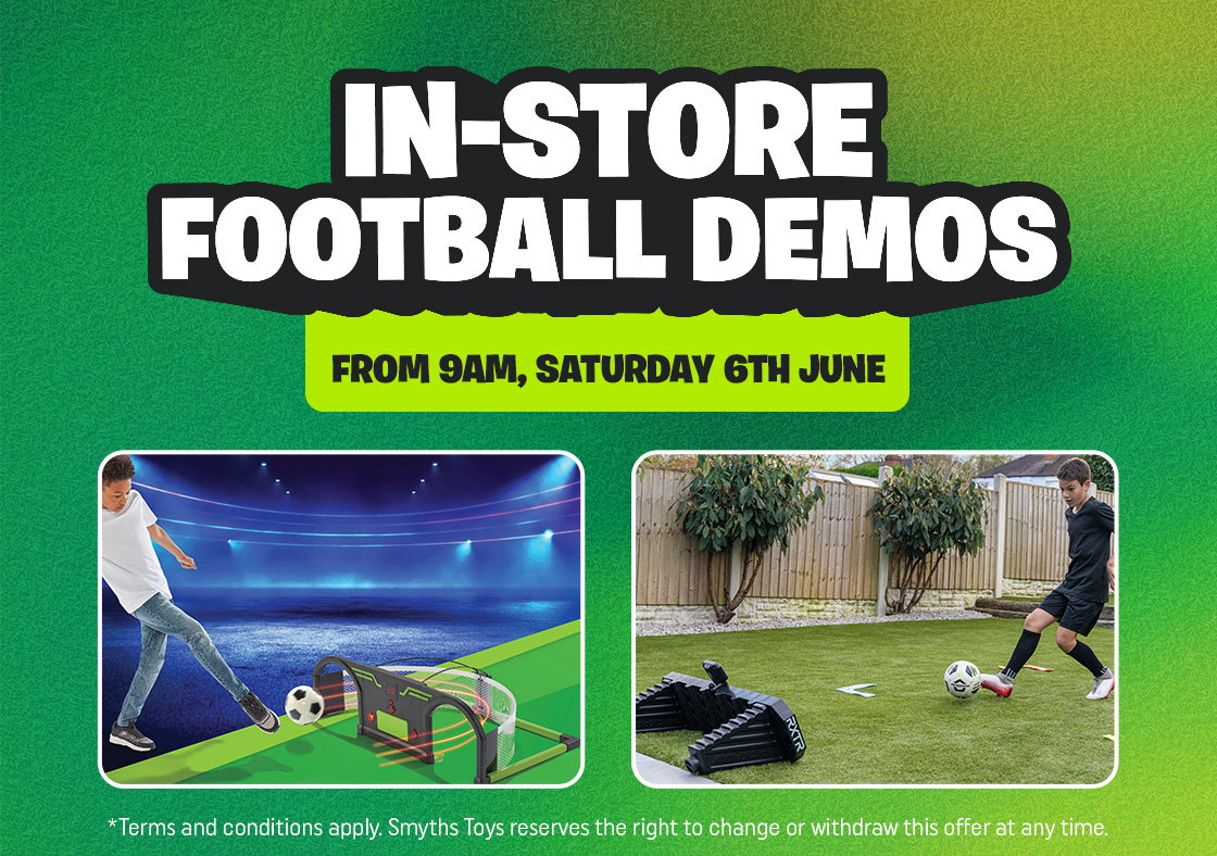In-Store Football Training Products Demo