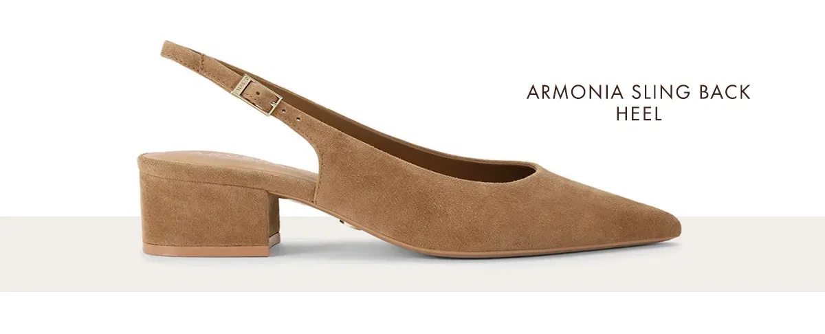 Armonia Sling Back Heel