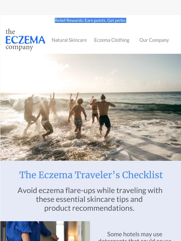 On-the-Go Eczema Care for Your Next Adventure!