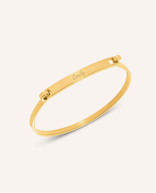 ID Bangle (Gold)