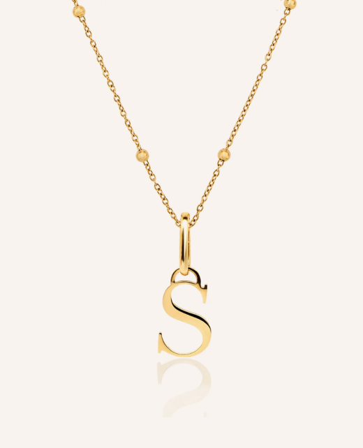 Initial Necklace (Gold)
