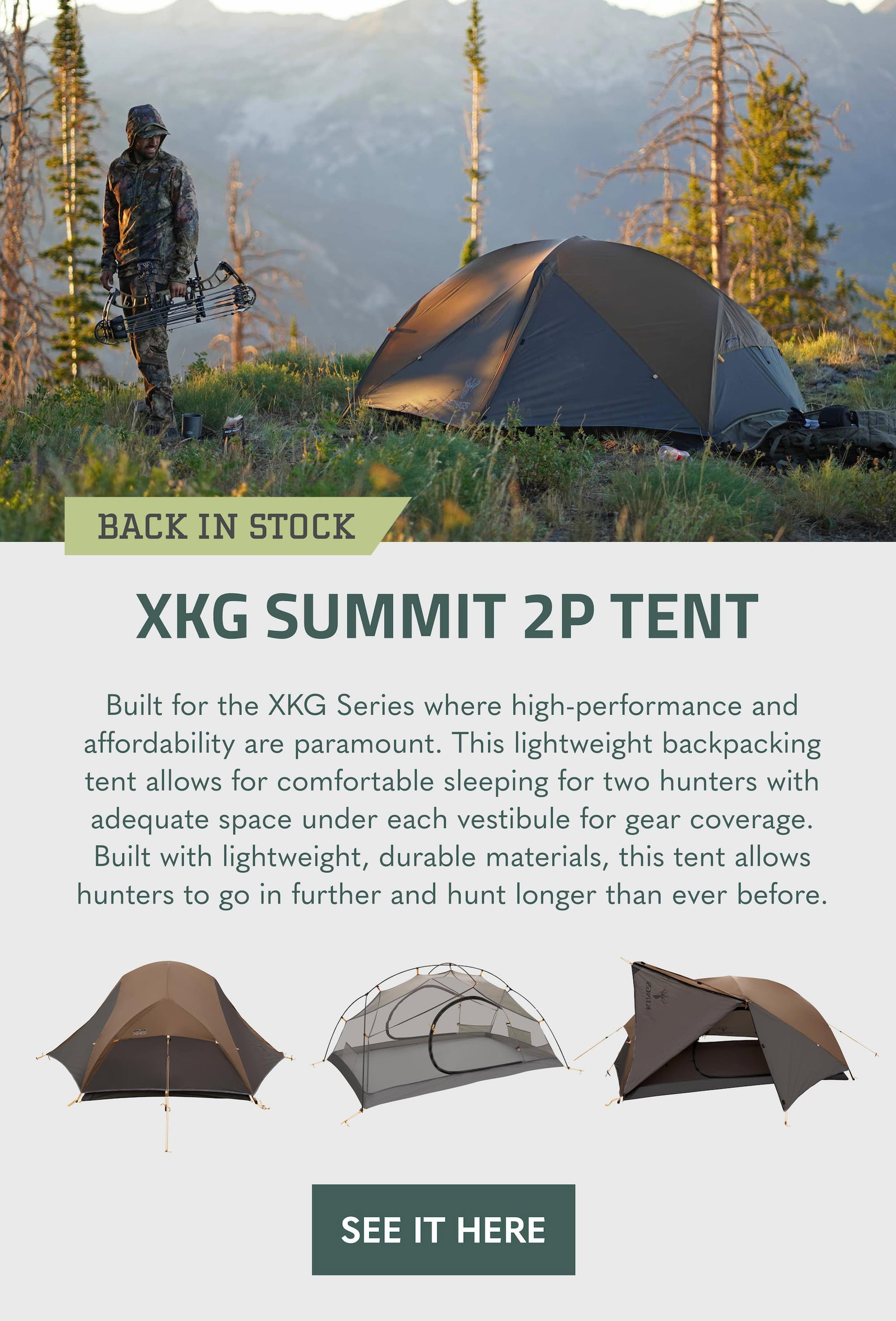 XKG Summit Tent