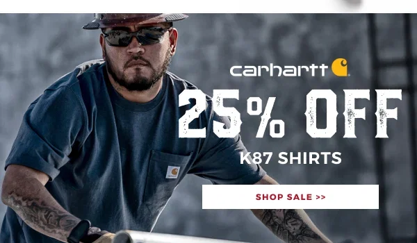 CARHARTT 25% OFF K87 SHIRTS | SHOP SALE >>