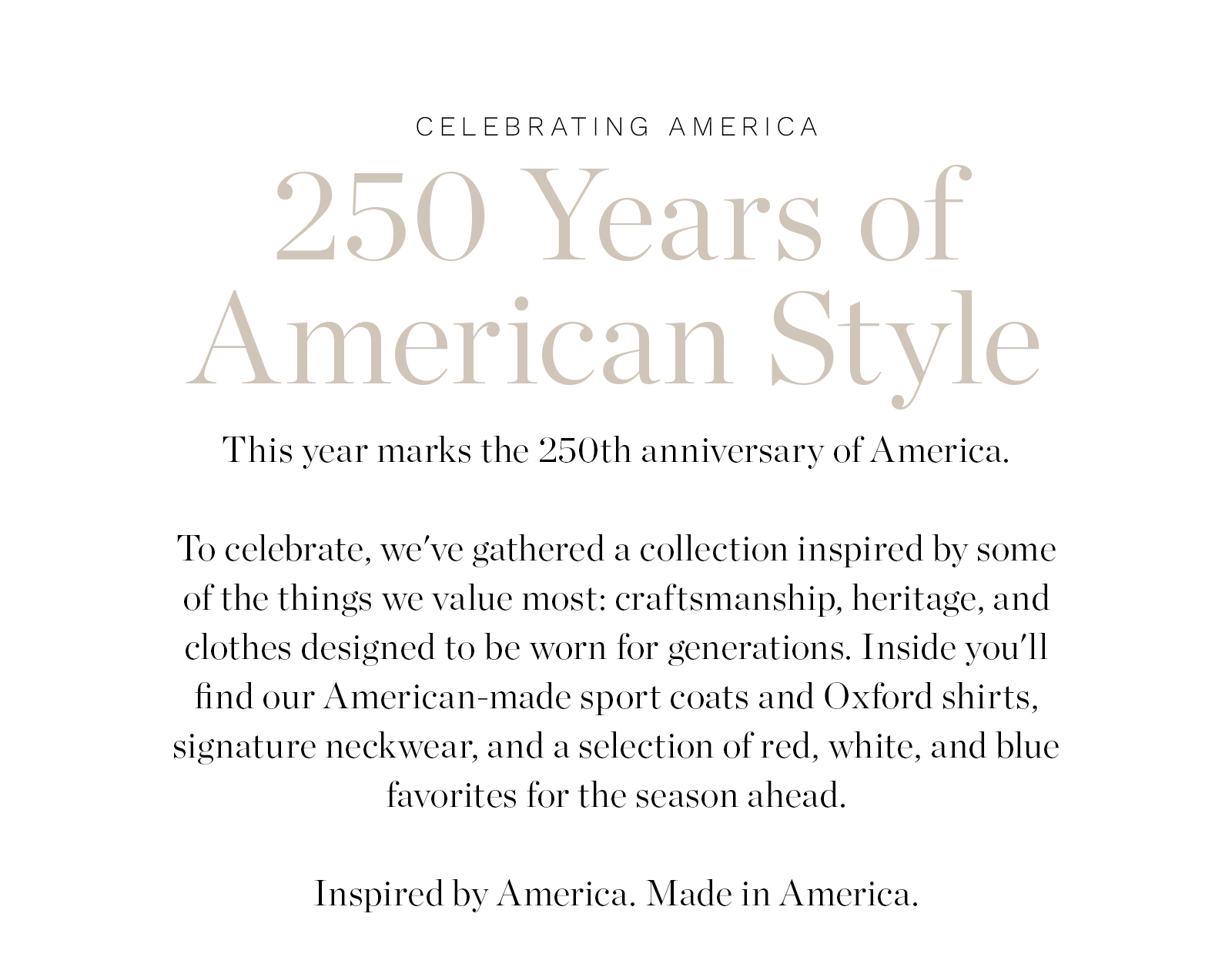 Celebrating America