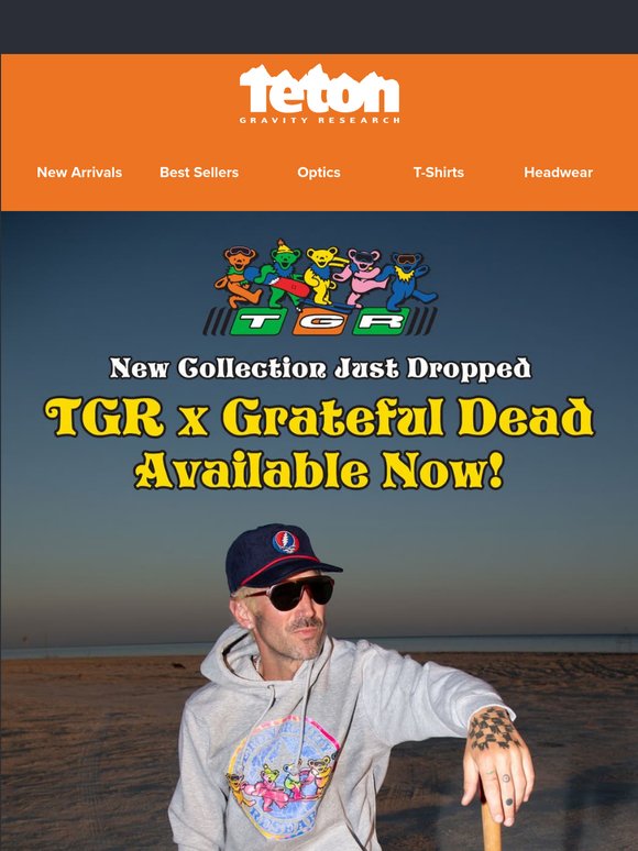 Meet The TGR x Grateful Dead Collection