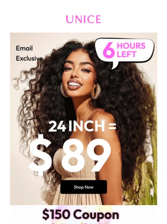 24 Inches = $89