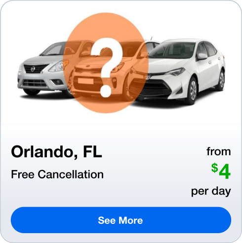 Orlando, FL - Rental Car deal - See More
