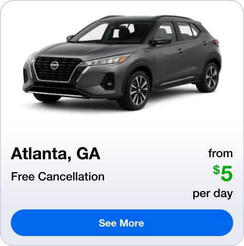 Atlanta, GA - Rental Car deal - See More