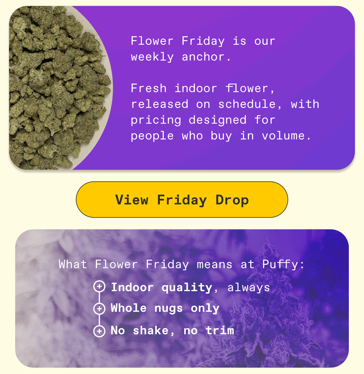 View Friday Drop