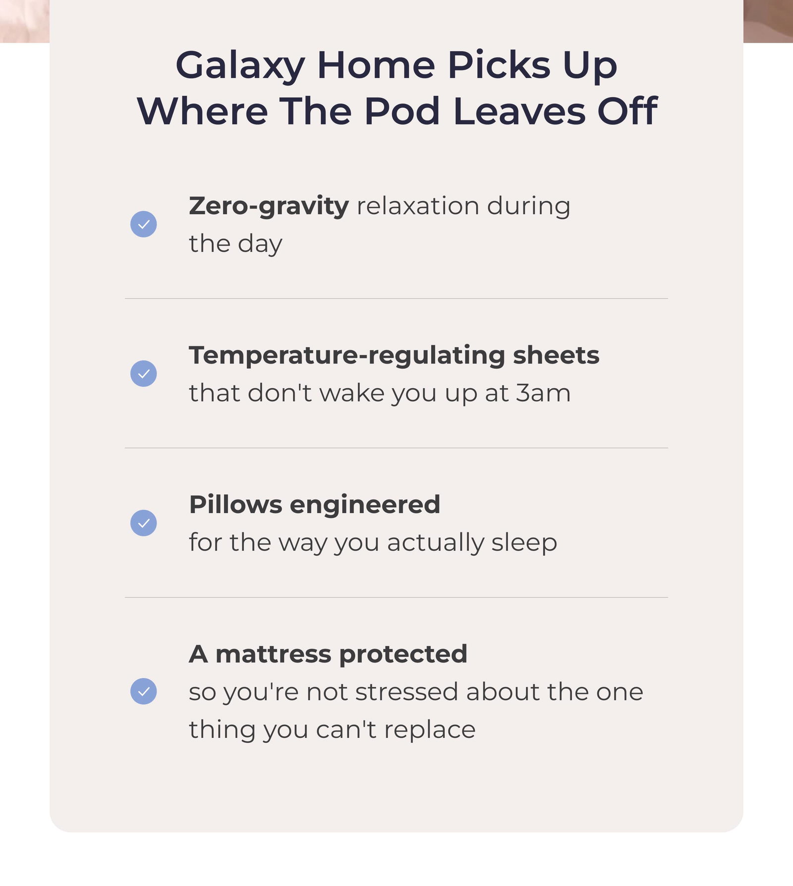 Galaxy Home picks up where the Pod leaves off: