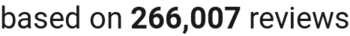 Trustpilot number of reviews