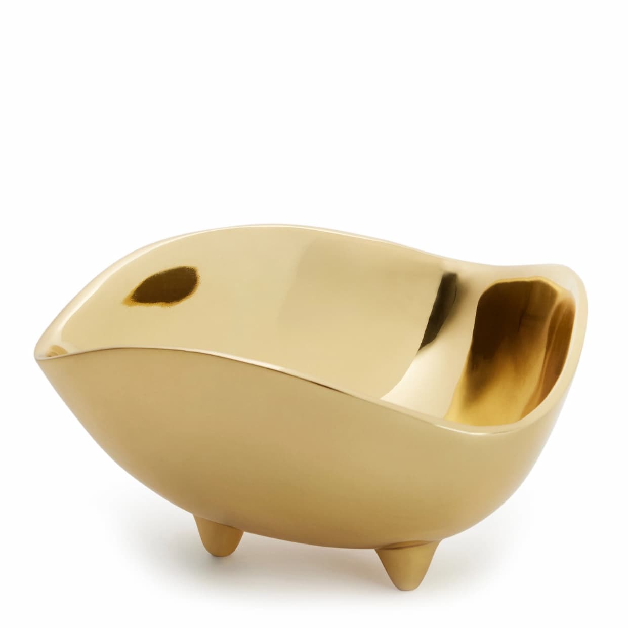 FOOTED DECO BOWL