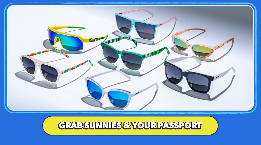 World Traveler Collection; grab sunnies and your passport