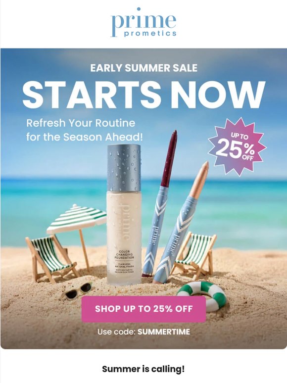 Summer sale has started!