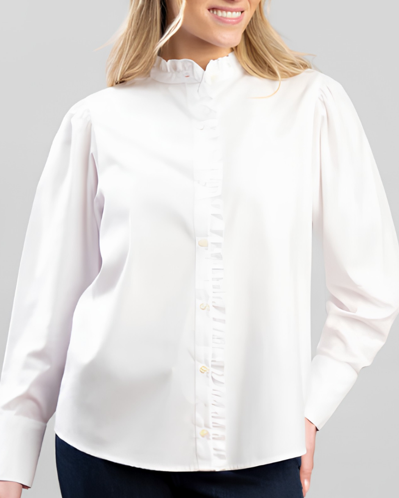 Barbour Sara Shirt White at Century 21 NYC