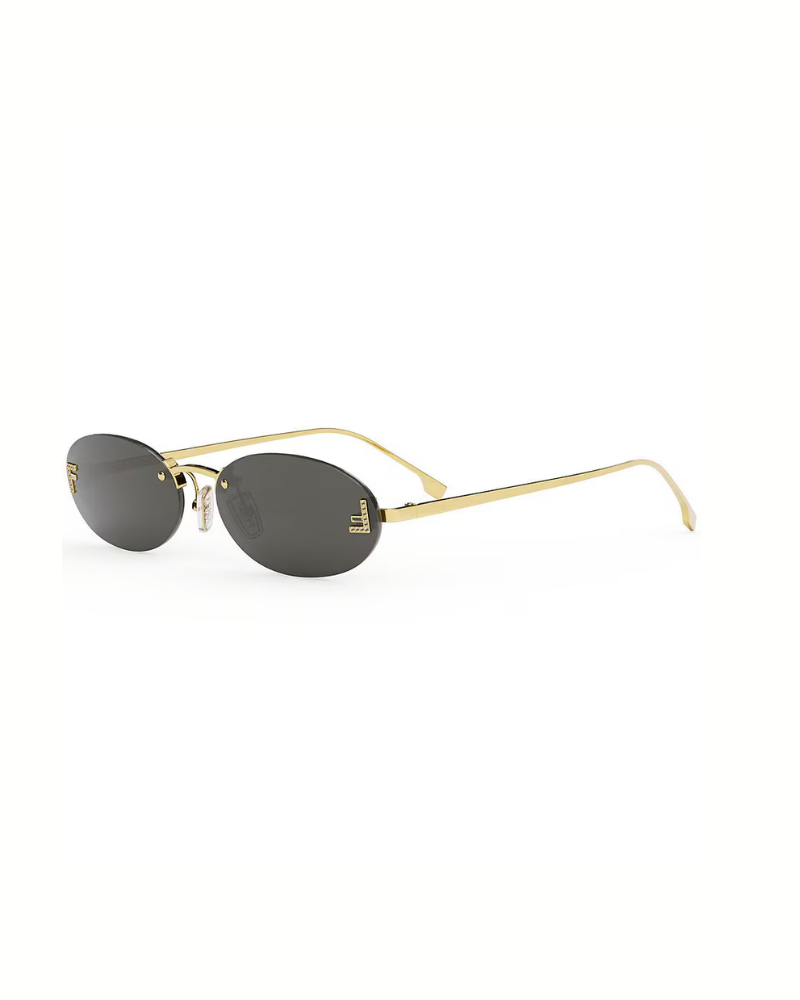 Fendi First Crystal Gold sunglasses at Century 21 NYC