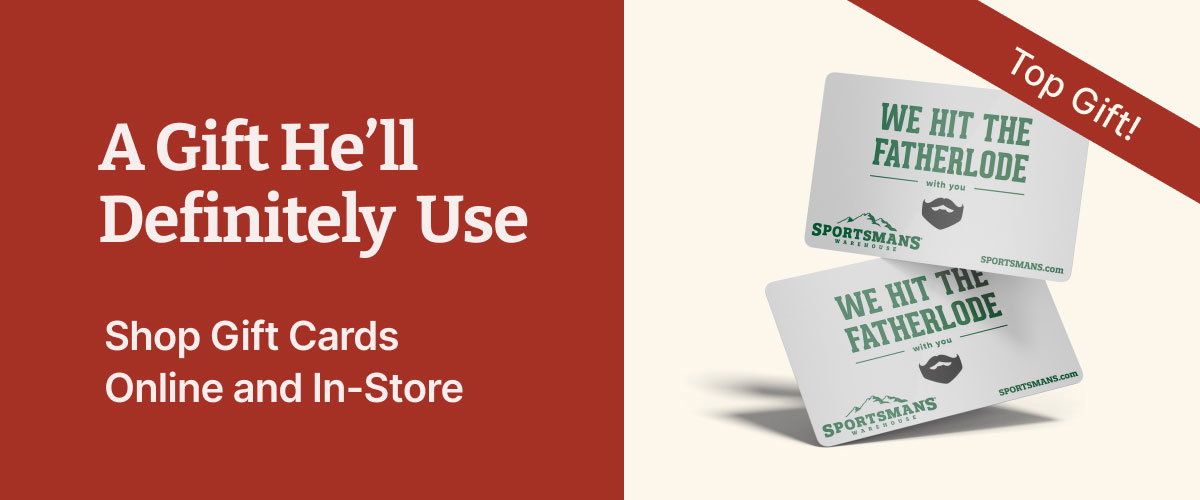 A Gift He’ll Definitely Use | Shop Gift Cards Online and In-Store
