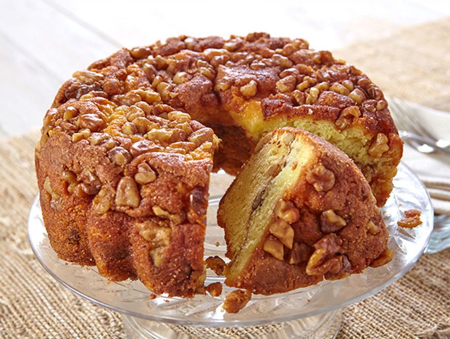 Cinnamon Walnut Coffee Cake