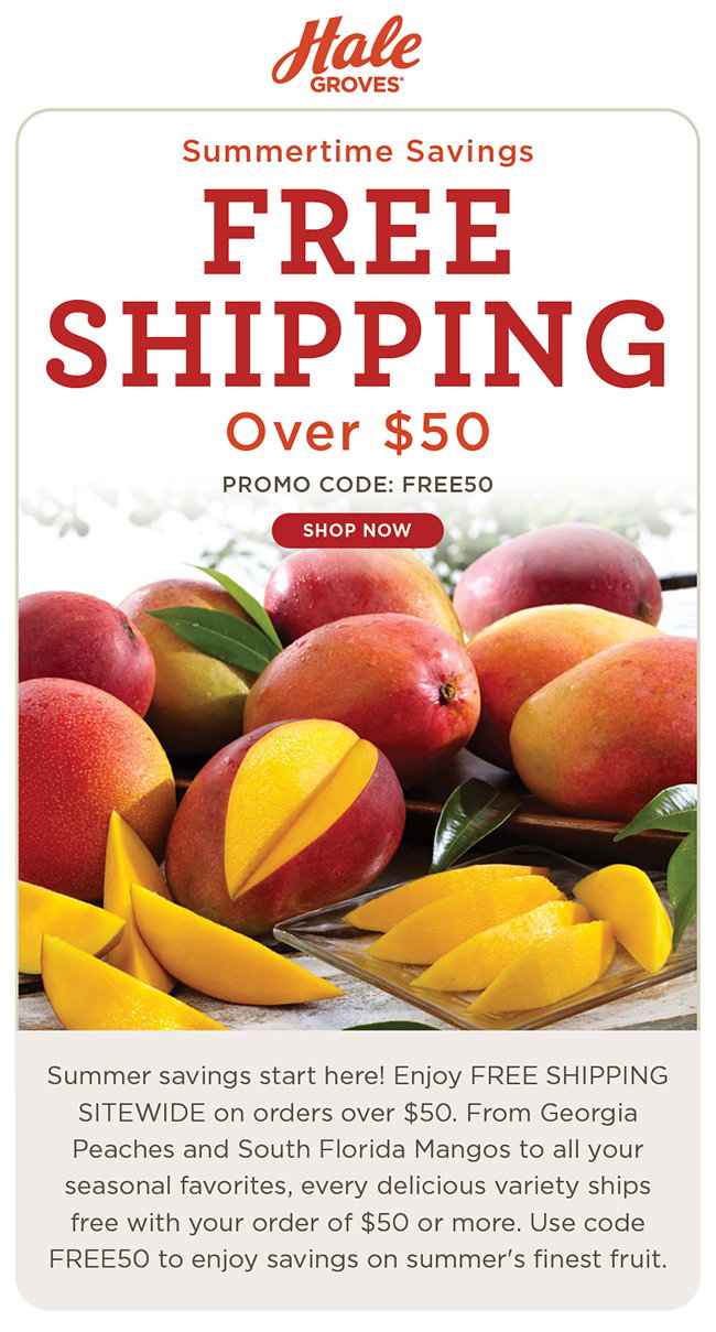 FREE Shipping over $50