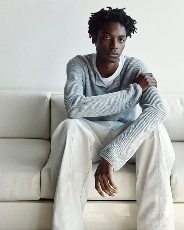 Textured Henley