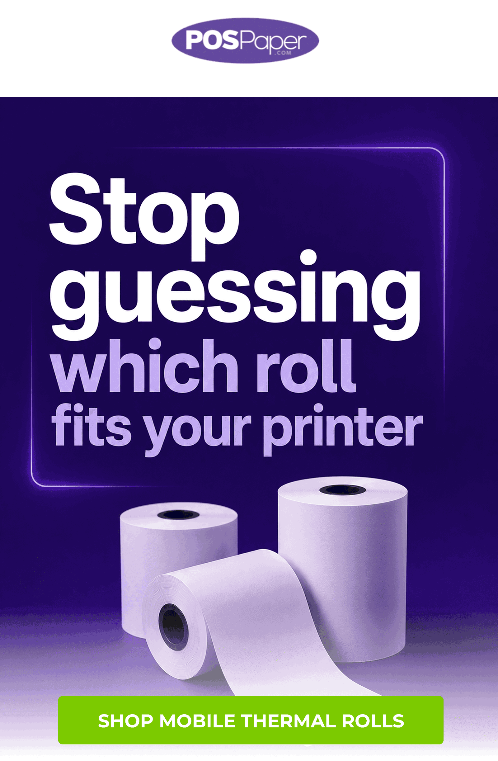 Mobile Thermal Paper Rolls
