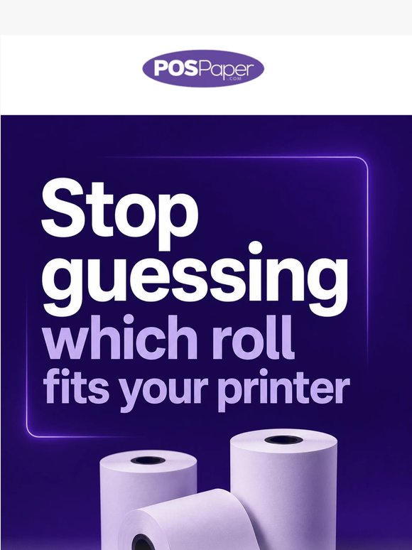 Our Mobile Printer Rolls for Zebra, Epson & Star
