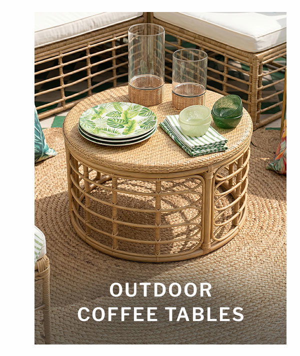 Outdoor coffee table 