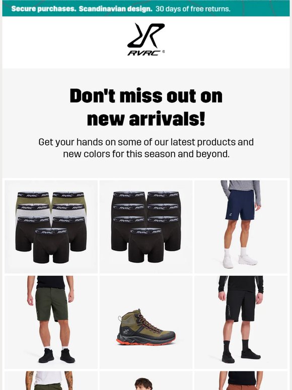Don't miss out on our latest arrivals