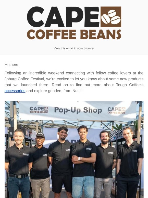 New Accessories from Tough Coffee & Nuttii