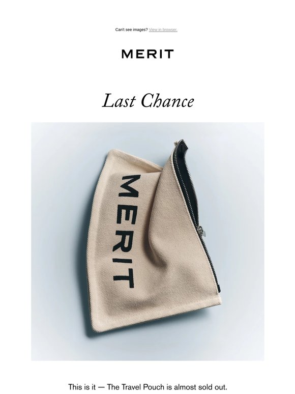 Last chance for The Travel Pouch