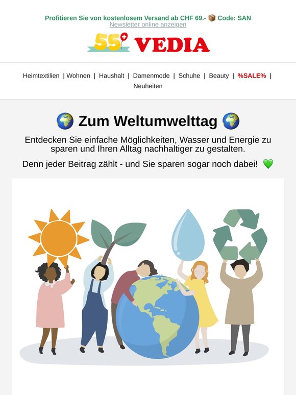 🌍 Gut für die Umwelt & fürs Budget 💚