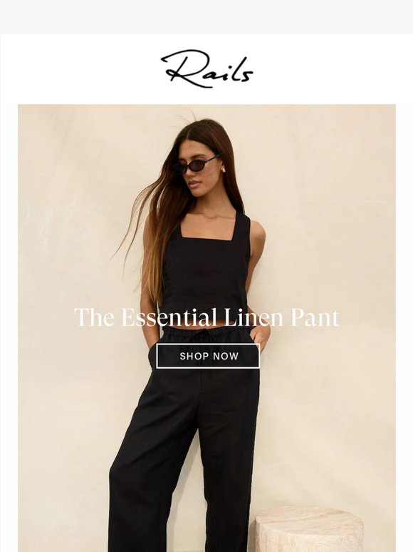 The Essential Linen Pant