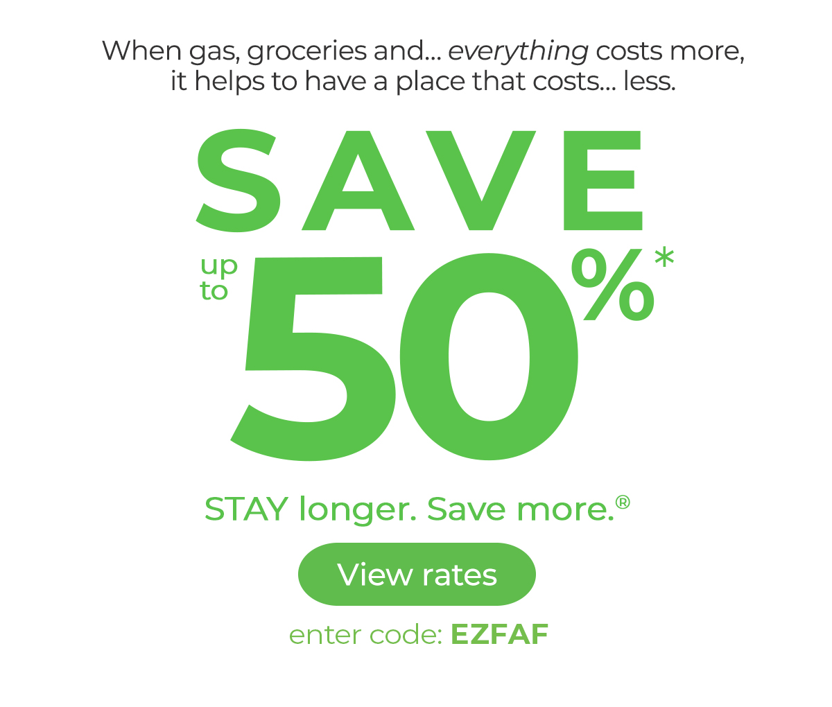 Save up to 50%*