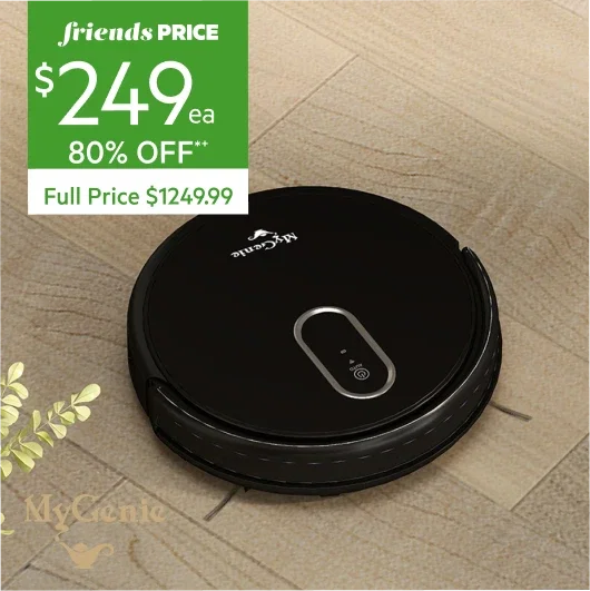 My Genie Xsonic H20 robot vacuum
