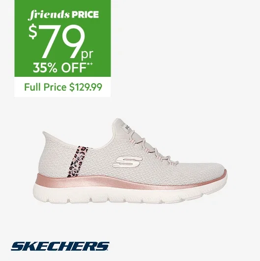 Womens leopard Chic Skechers