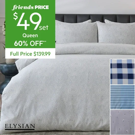 elysian shiloh, spencer, koda or fiore flannelette