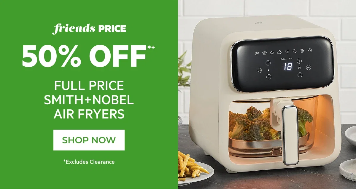 full price smith+nobel air fryers