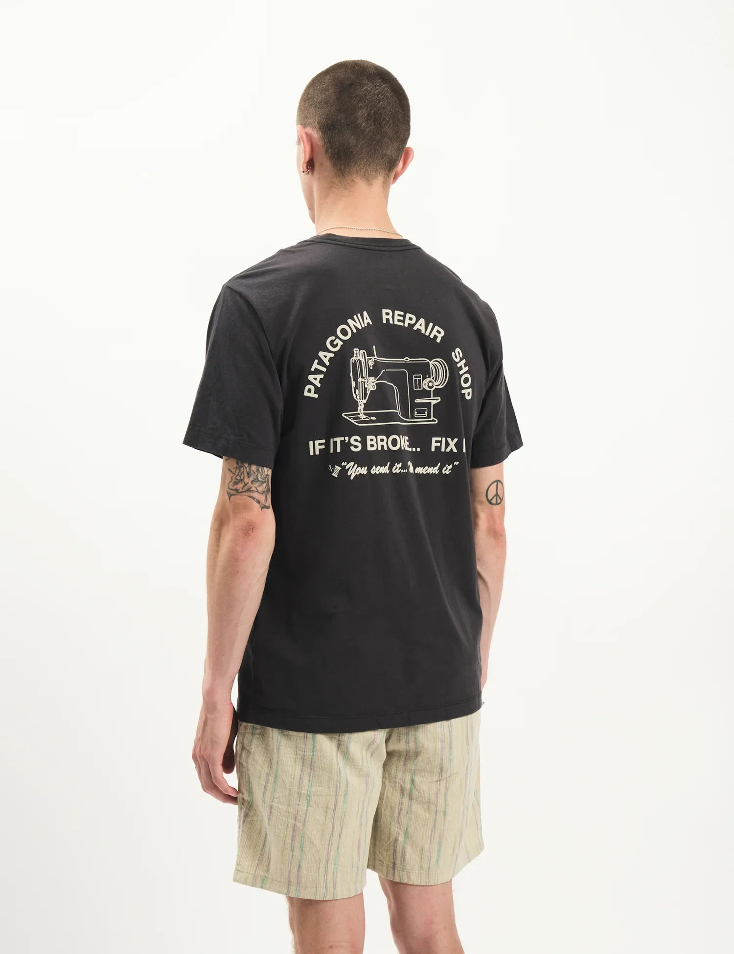 Image of Patagonia Repair Shop T-Shirt - Ink Black