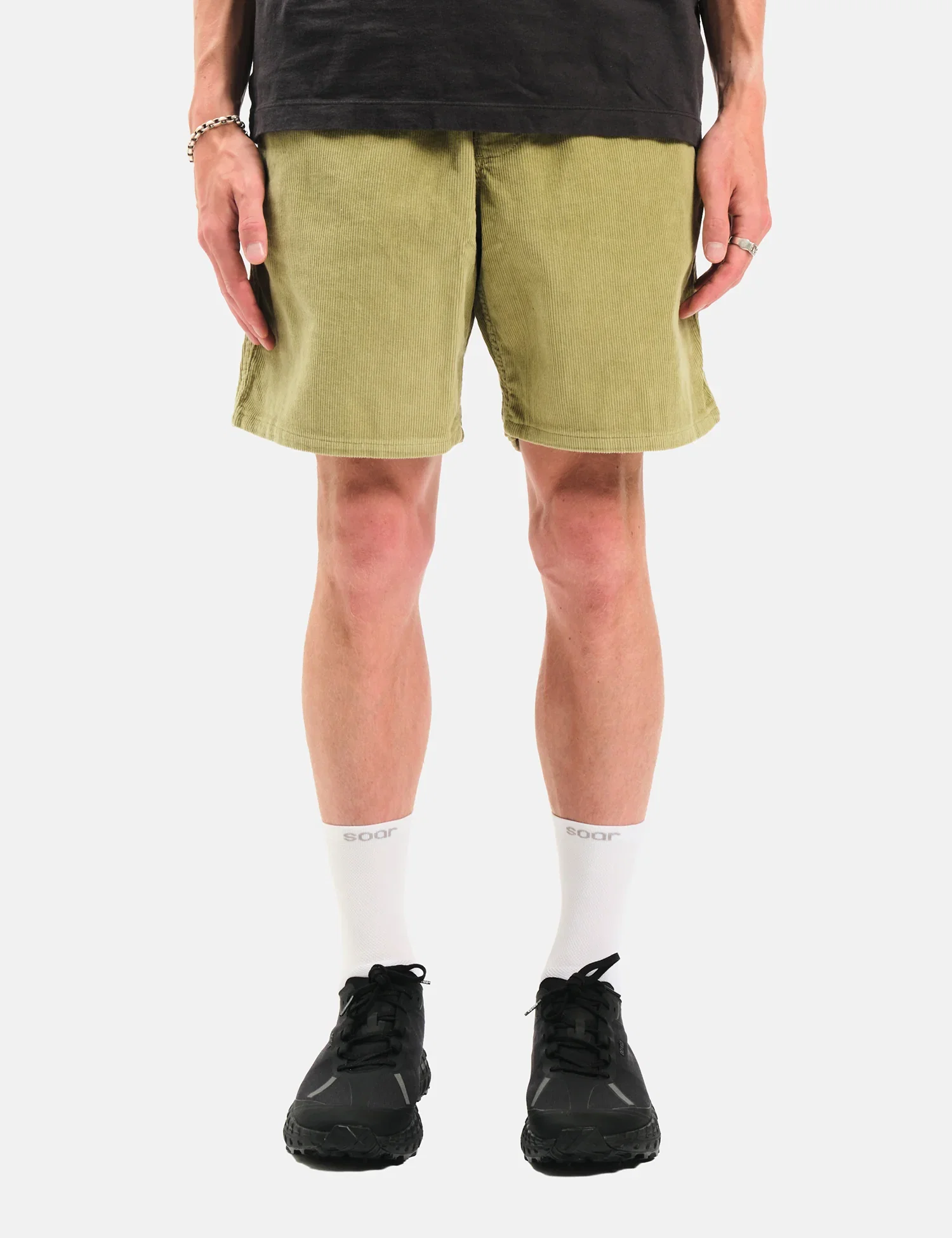 Image of Patagonia Corduroy Volley Shorts Green