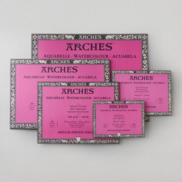 Arches Aquarelle Watercolour Blocks - Hot Pressed