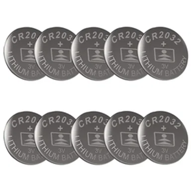 LiCB CR2032 3V Lithium Battery (10-Pack)