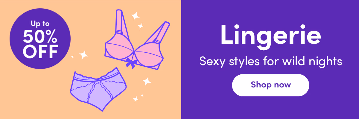 Up to 50% Off Lingerie