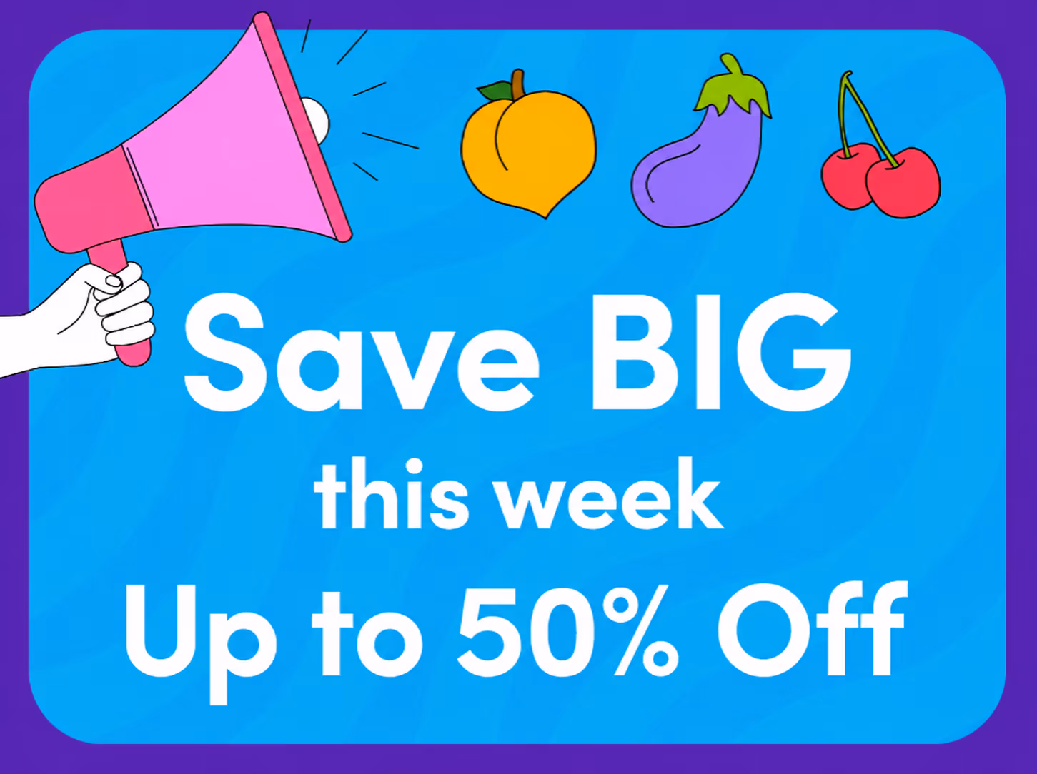 NEW DEALS: Up to 50% Off
