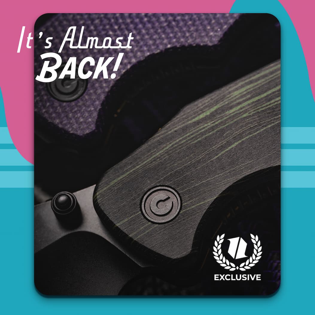 It's Almost Back!