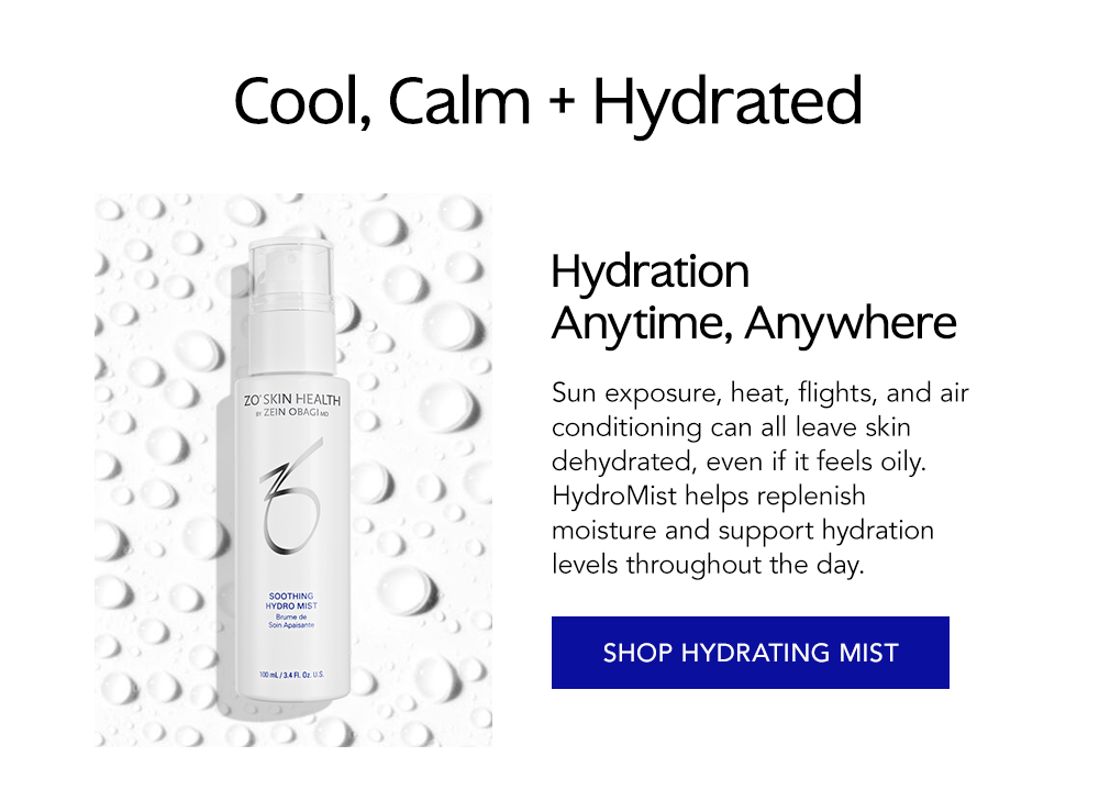 Cool, Calm + Hydrated
