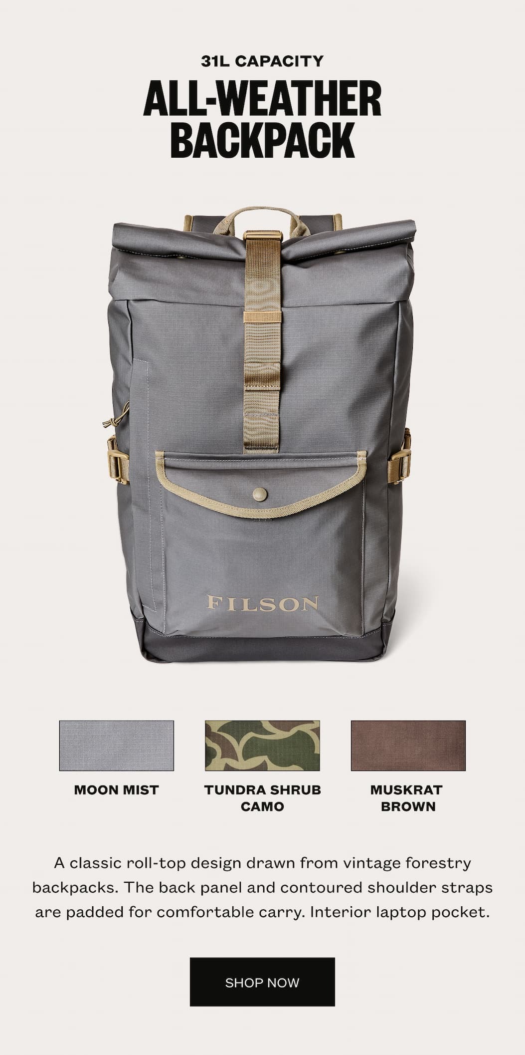 All Weather Backpack 
