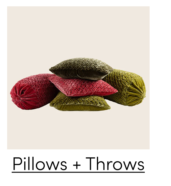 Pillows + Throws on Sale