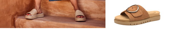 Leder-Pantoletten, Tamaris Comfort, Komfortweite