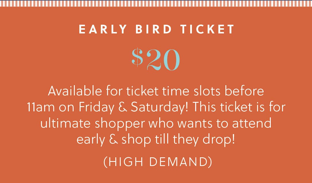 Buy Warehouse SALE Tickets